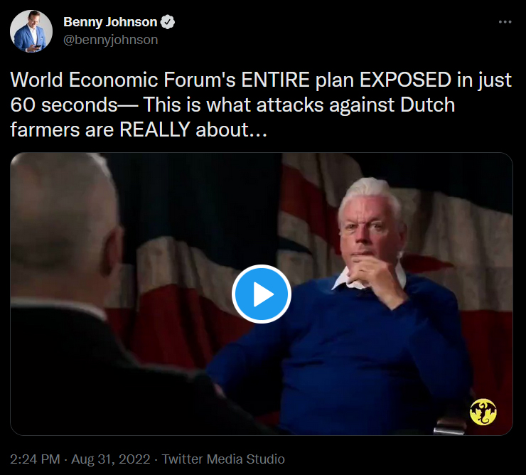 World Economic Forum’s ENTIRE plan EXPOSED in just 60 seconds— This is what attacks against Dutch farmers are REALLY about…