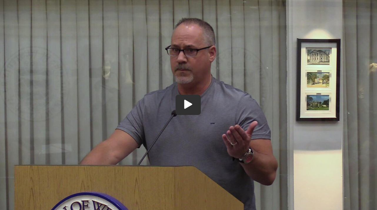 Bob Chiaradio Speaks To Westerly, RI Town Council [Who Actually May Allow This If Not Codified Into Law] In Support of Adding “Cartoon” to Obscenity Laws Referencing “Vaginal, Oral, Anal, Sado-Masochism Abuse”