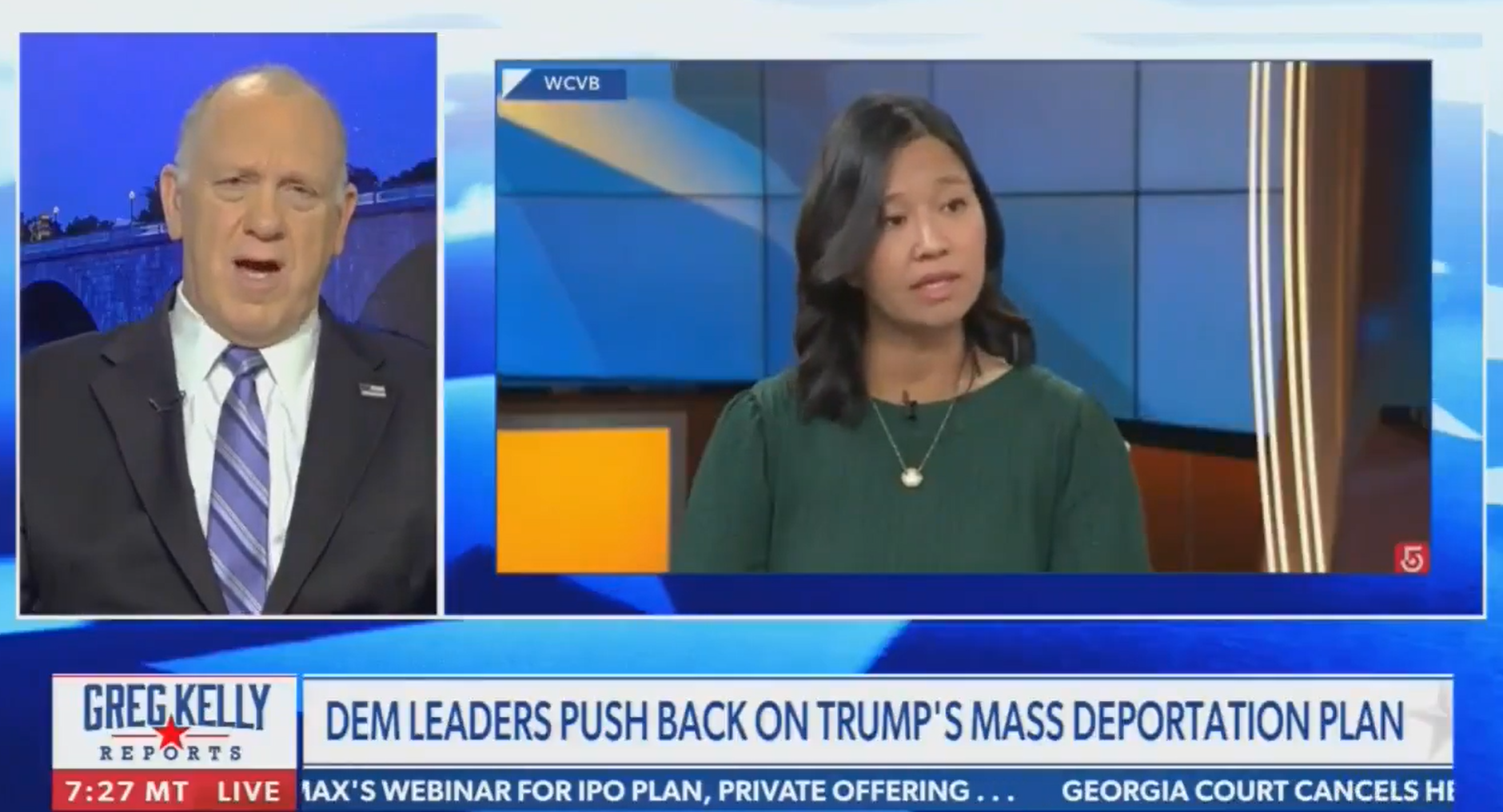Tom Homan DROPS THE HAMMER on Boston Mayor Michelle Wu: “She’s not very smart, I’ll give her that” LMAO YEAH!!