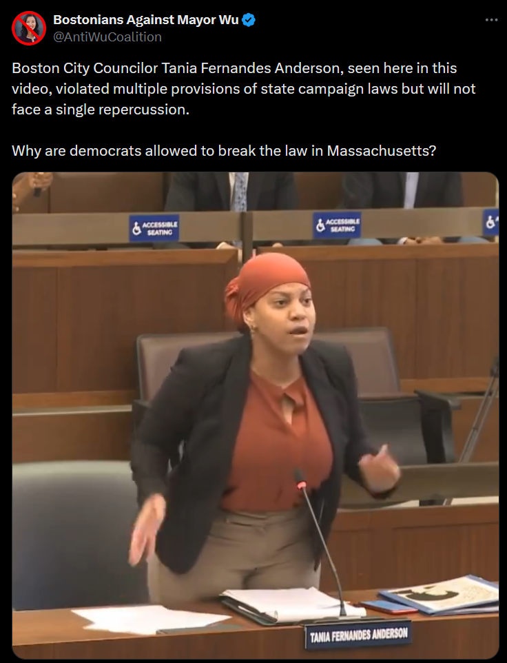 Why are democrats allowed to break the law in Massachusetts?